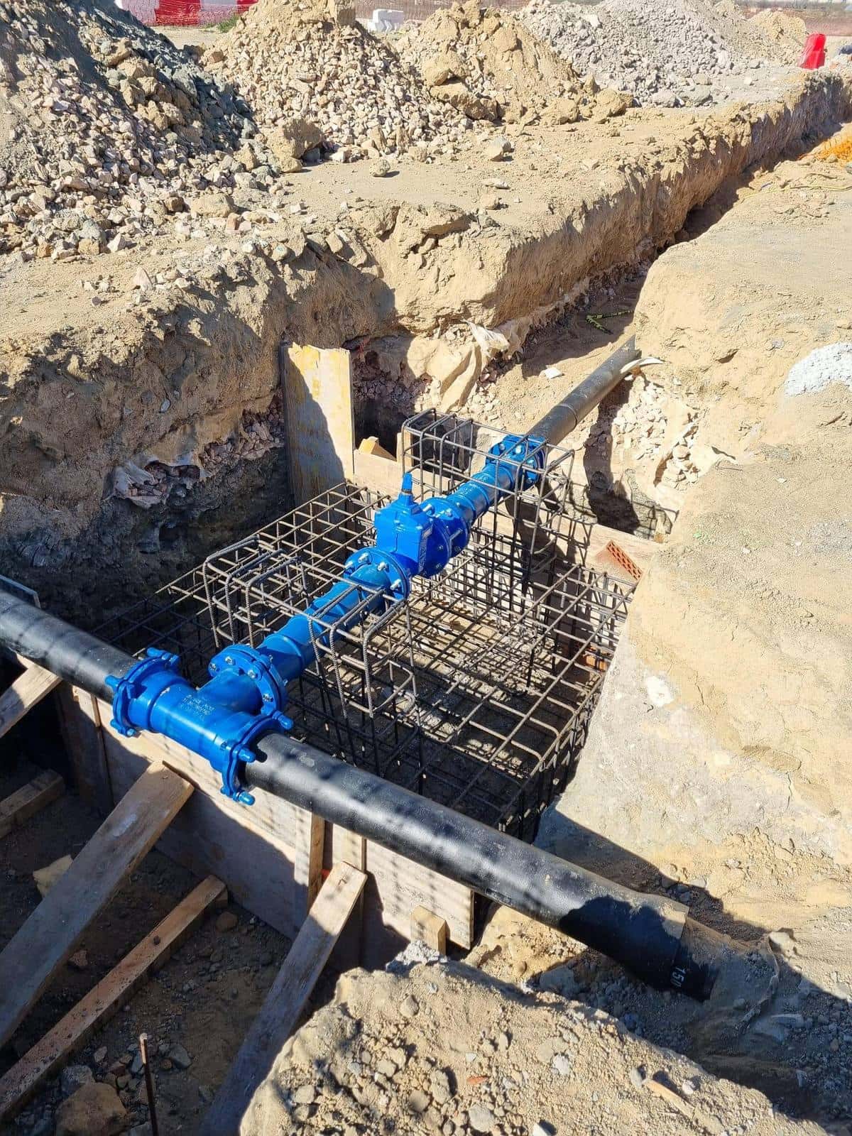 Obra civil con canalización integral